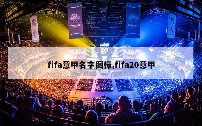 fifa意甲名字图标,fifa20意甲