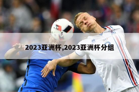 2023亚洲杯,2023亚洲杯分组